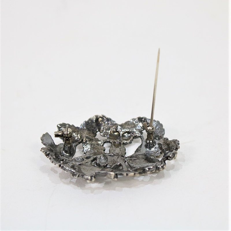 Lisette / リゼッタ ブローシュ フランボワーズ シルバーブローチ