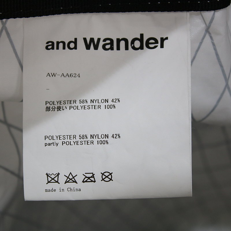 and wander / アンド ワンダー X-Pac 45Lトートバッグ
