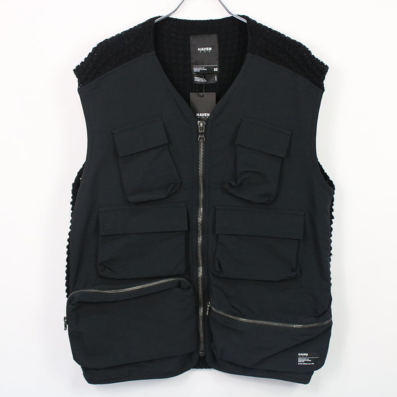 TACTICAL VEST ニット切り替えタクティカルベスト