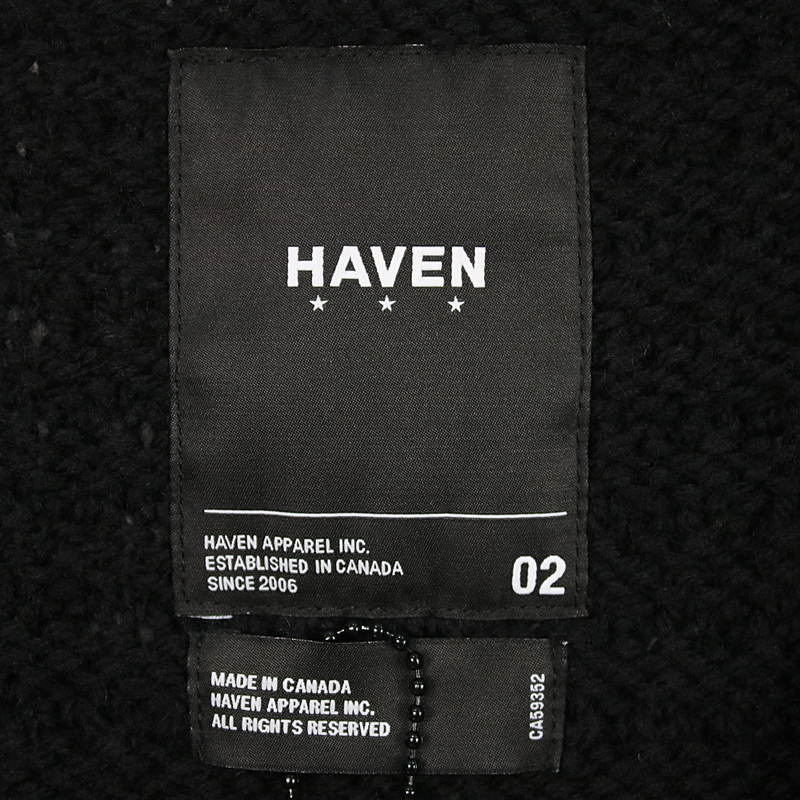 HAVEN / ヘブン TACTICAL VEST ニット切り替えタクティカルベスト