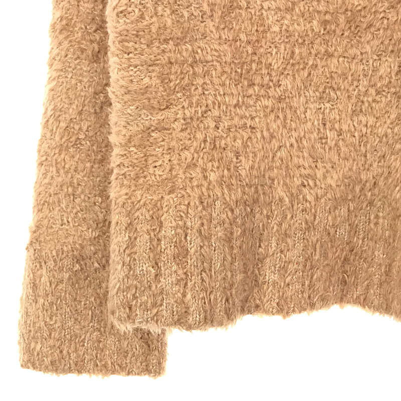 ELIN / エリン Teddy turtle neck ウール混 テディ タートルネックニット