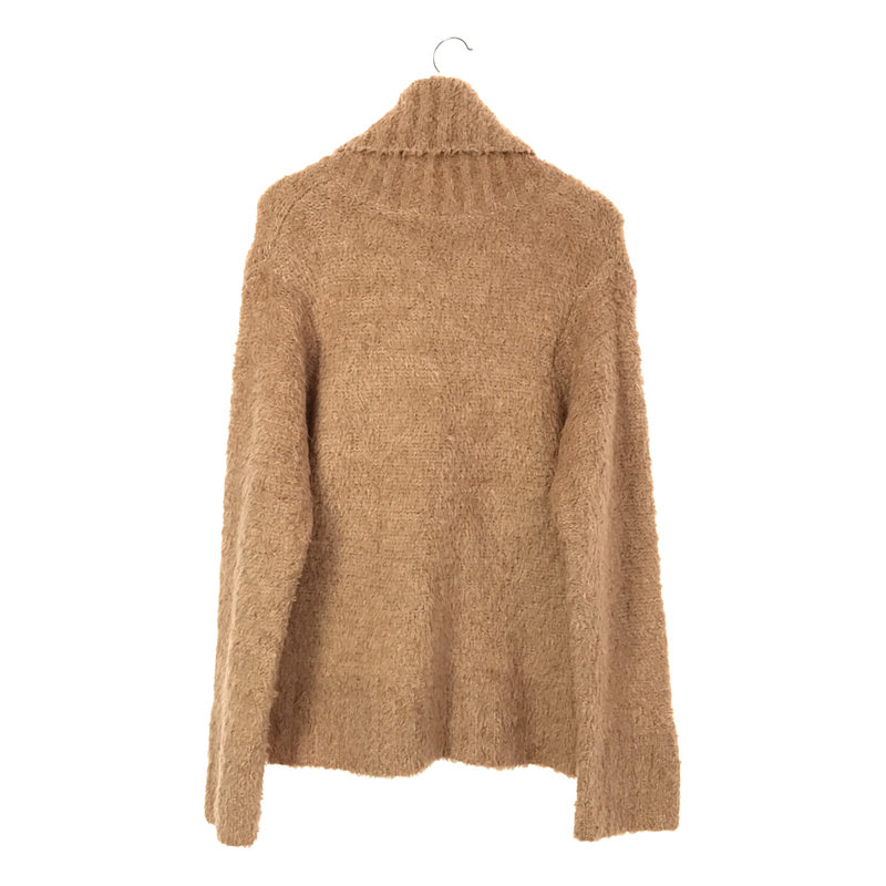 ELIN / エリン Teddy turtle neck ウール混 テディ タートルネックニット