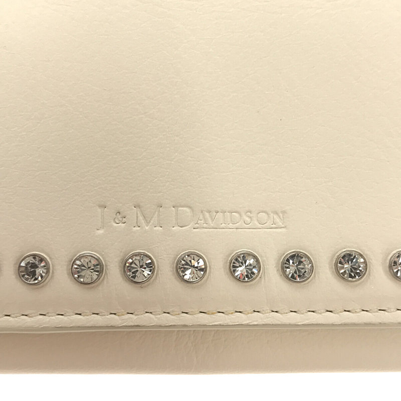 JW Anderson / ジェイダブルアンダーソン FOLD WALLET WITH CRYSTAL 財布