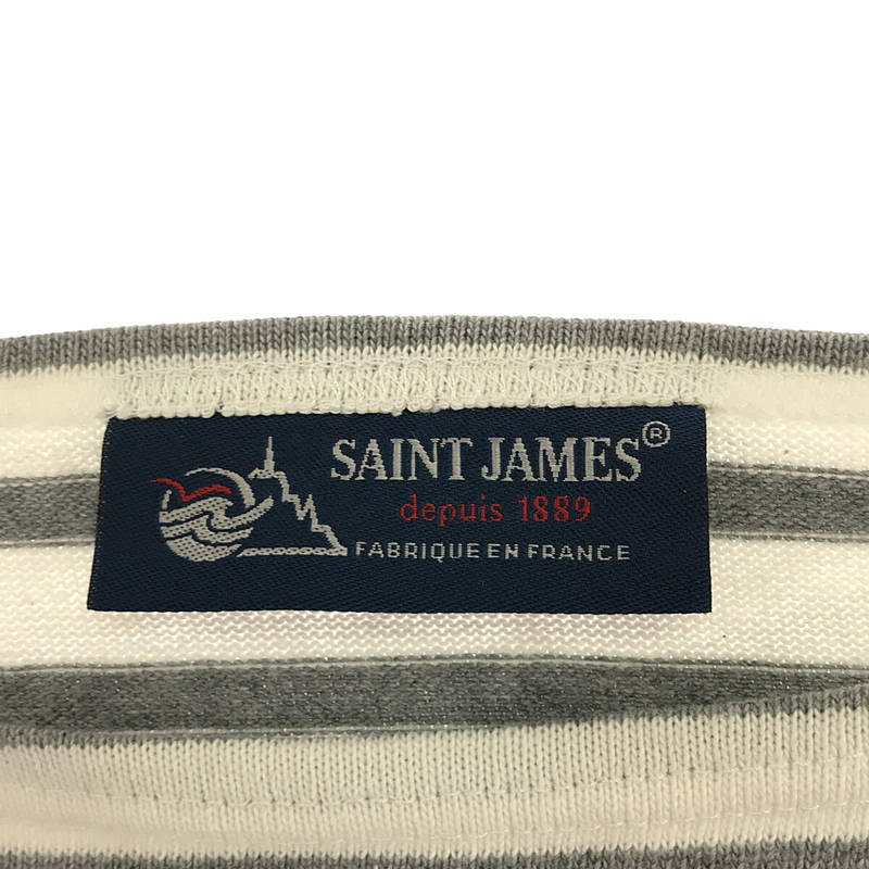 SAINT JAMES / セントジェームス ウェッソン ボーダーバスクシャツ