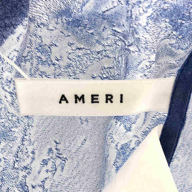 Ameri VINTAGE / アメリヴィンテージ EMBOSS PATTERN SHEER SHIRT / シアーシャツ