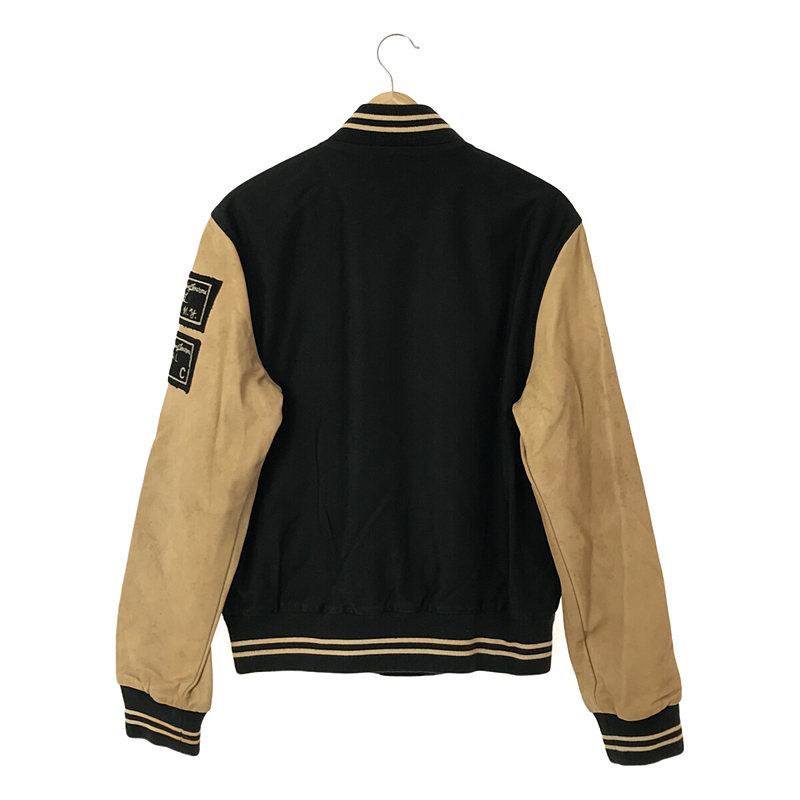 RRL / ダブルアールエル ヴィンテージ加工 SOUTHPAW BOXING VARSITY JACKET 袖レザー ワッペン スタジャン