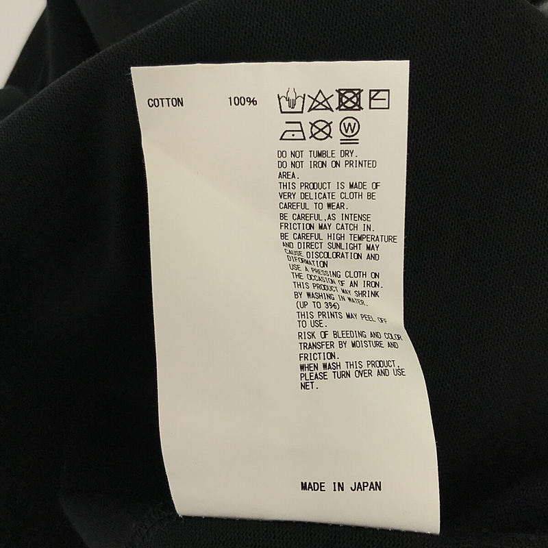 kolor / カラー ビッグシルエット クリアコットンレインボー Tシャツ