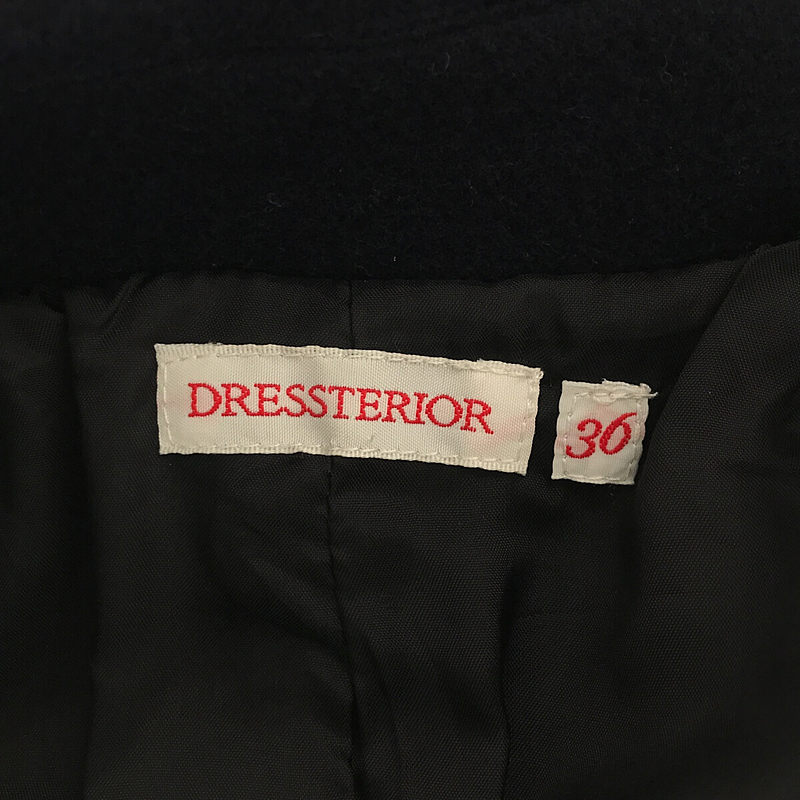 DRESSTERIOR / ドレステリア ウール Pコート