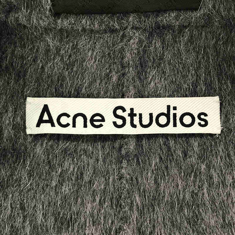 Acne Studios / アクネストゥディオズ シャギー ウール シングルチェスターコート