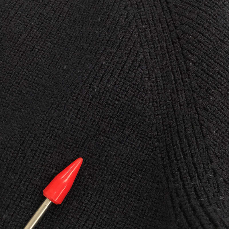 MACHATT / マチャット チェックドッキングニット