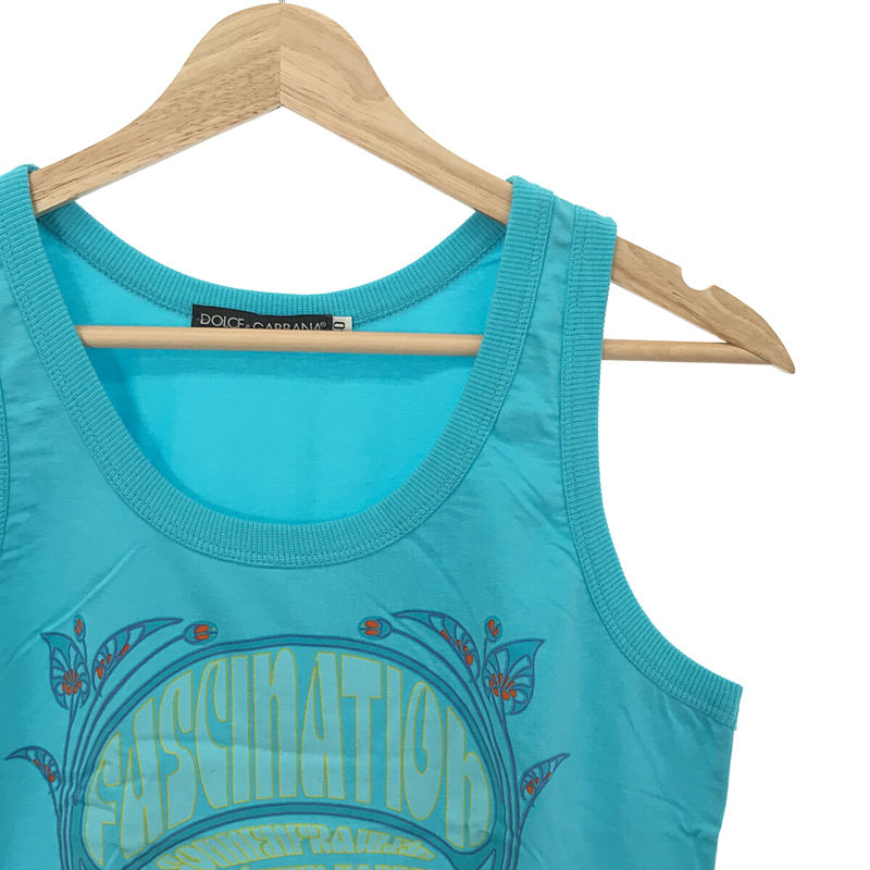 DOLCE＆GABBANA / ドルチェ＆ガッバーナドルガバ プリントデザイン タンクトップ