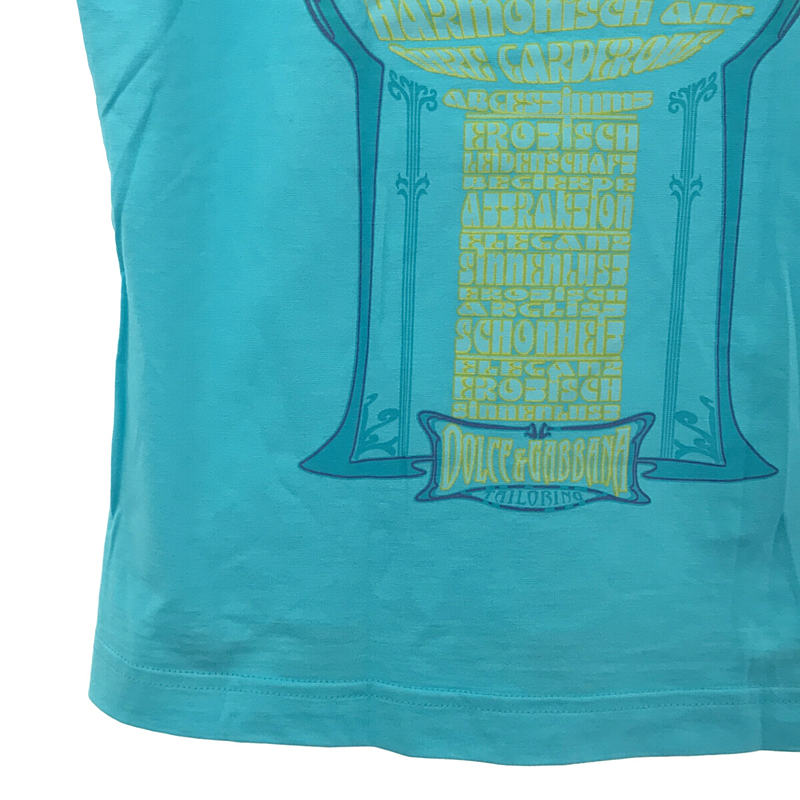 DOLCE＆GABBANA / ドルチェ＆ガッバーナドルガバ プリントデザイン タンクトップ
