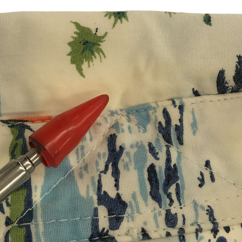 Engineered Garments / エンジニアドガーメンツ パームツリー柄 プルオーバー ボタンダウン 半袖シャツ