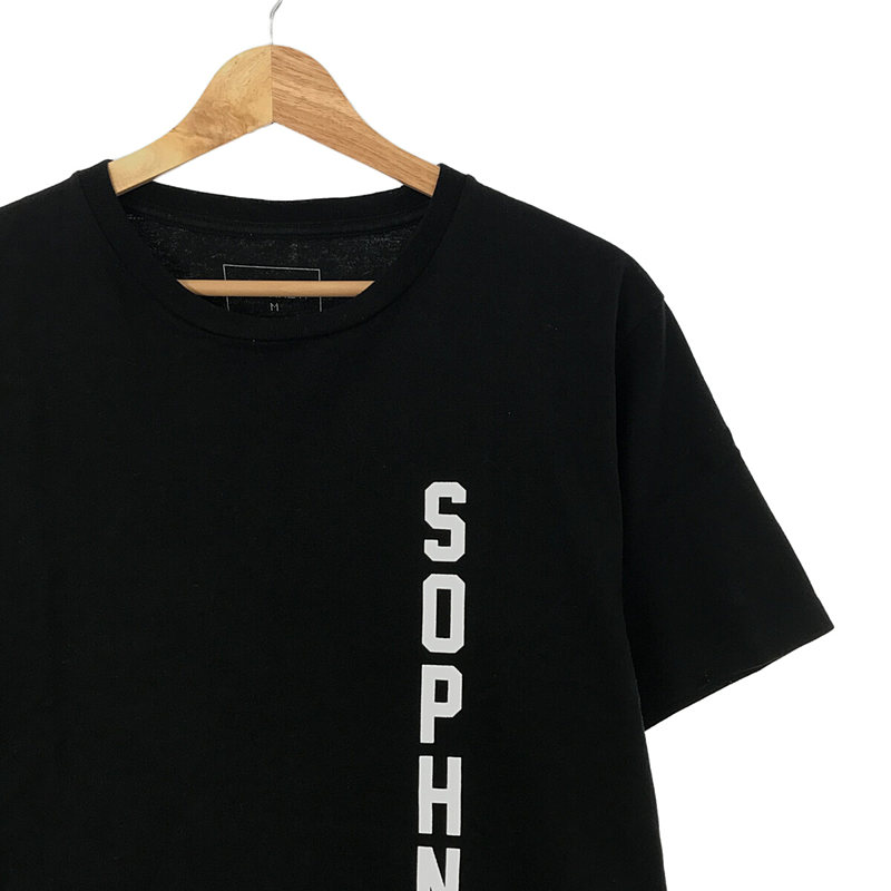 SOPHNET. / ソフネット VERTICAL LOGO TEE / ロゴプリントTシャツ