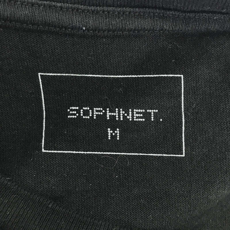 SOPHNET. / ソフネット VERTICAL LOGO TEE / ロゴプリントTシャツ