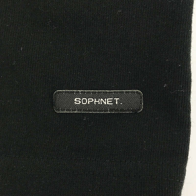 SOPHNET. / ソフネット VERTICAL LOGO TEE / ロゴプリントTシャツ