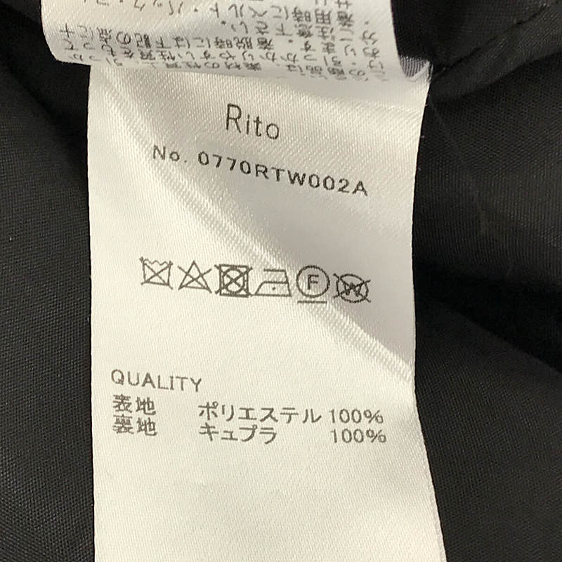 Rito / リト サテンストレッチドレス