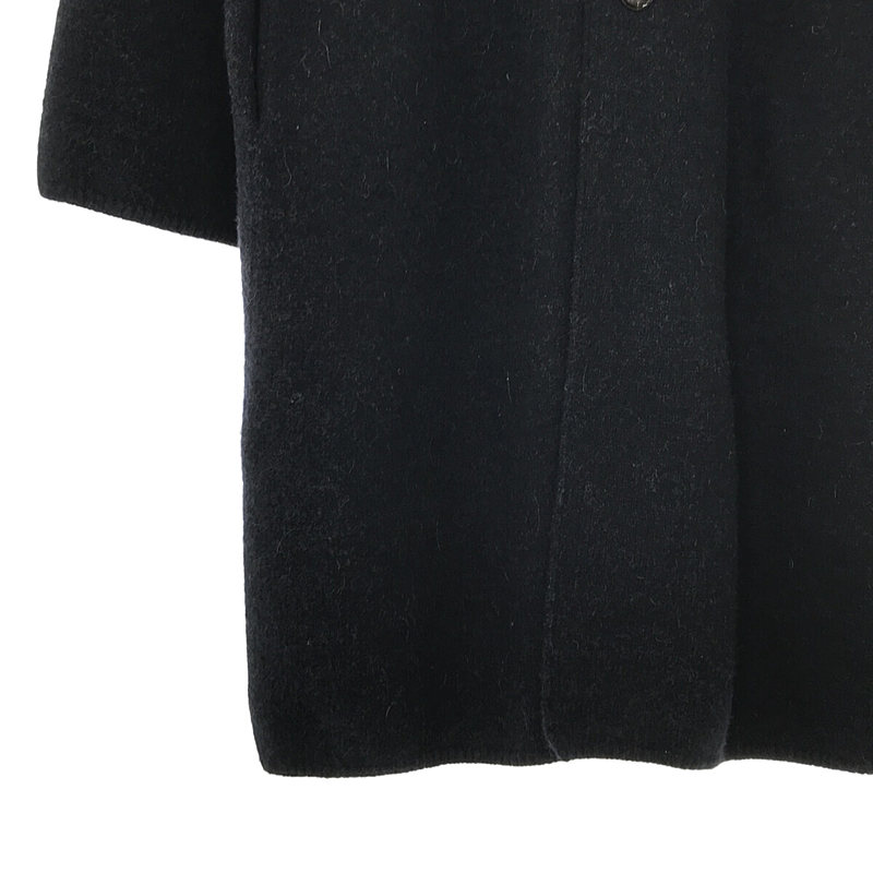 45r / フォーティファイブアール ウール アルパカ ステンカラー ニットコート