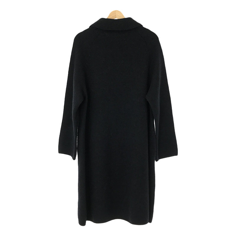 45r / フォーティファイブアール ウール アルパカ ステンカラー ニットコート