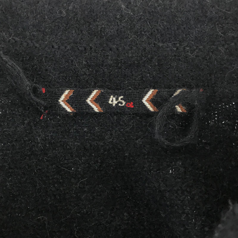 45r / フォーティファイブアール ウール アルパカ ステンカラー ニットコート