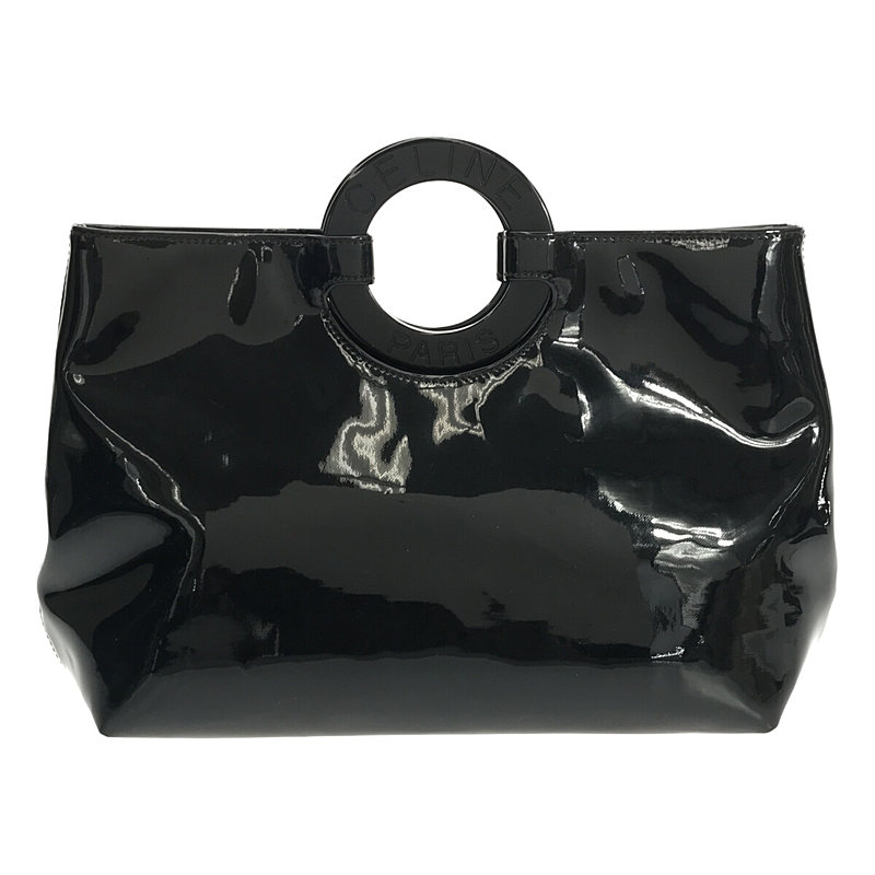 CELINE / セリーヌ エナメルサークルハンドバッグ