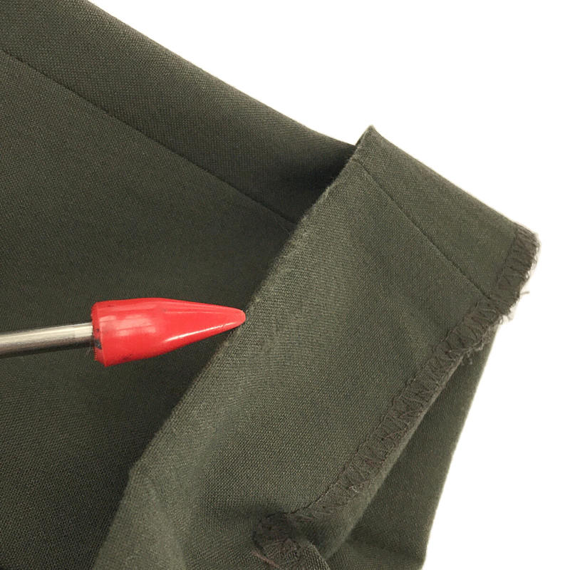 HYKE / ハイク アジャスター タック テーパードパンツ