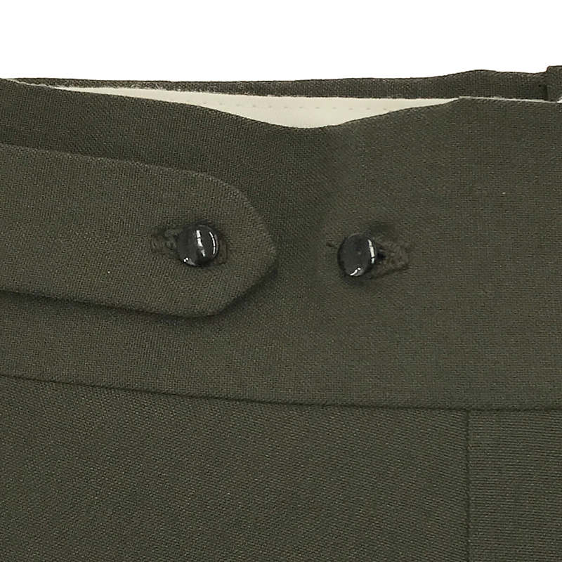 HYKE / ハイク アジャスター タック テーパードパンツ