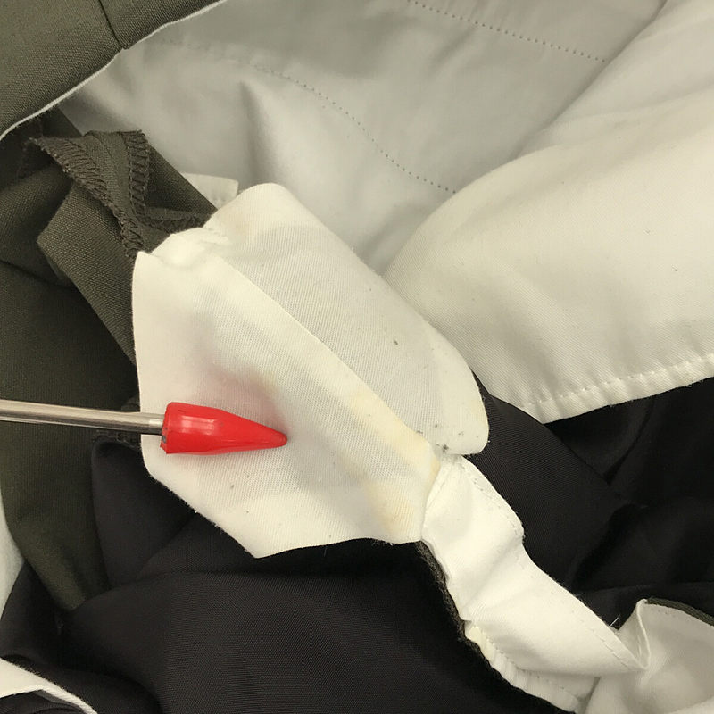 HYKE / ハイク アジャスター タック テーパードパンツ