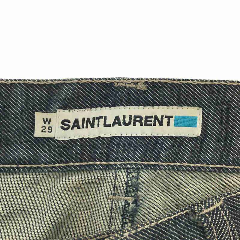 SAINT LAURENT / サンローラン JEANS / レザーパッチ デニムパンツ