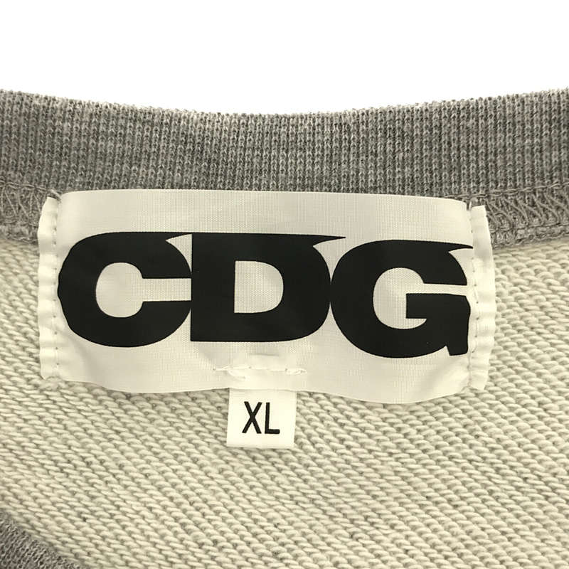 COMME des GARCONS / コムデギャルソン CDG バックロゴ プリント クルーネック スウェット