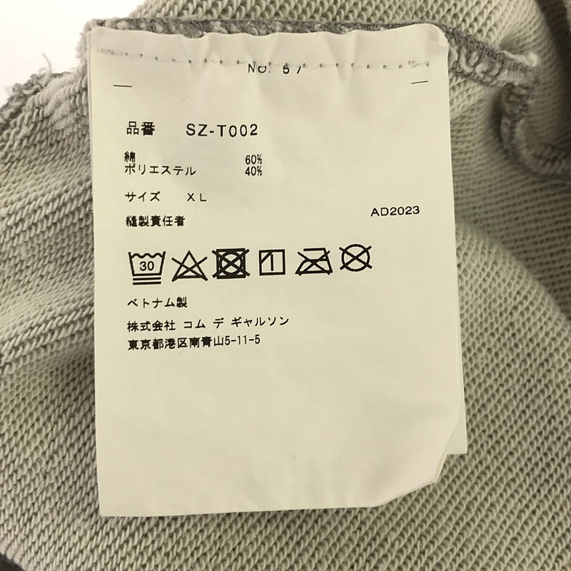 COMME des GARCONS / コムデギャルソン CDG バックロゴ プリント クルーネック スウェット