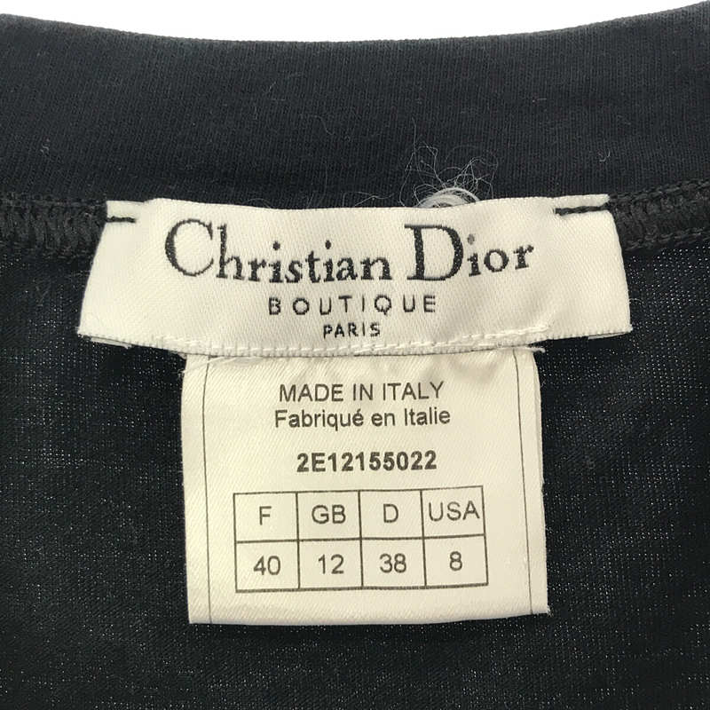 Christian Dior / クリスチャンディオール 2002 プレオウンド ロゴ Tシャツ