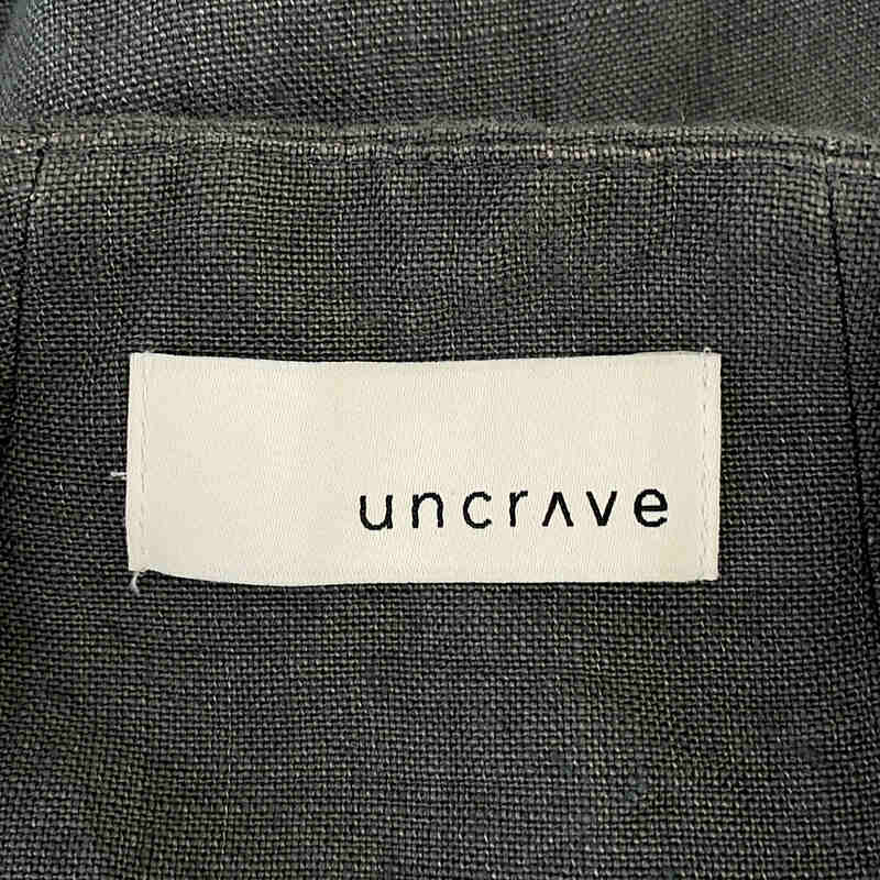 uncrave / アンクレイヴ Vネック ノースリーブコート