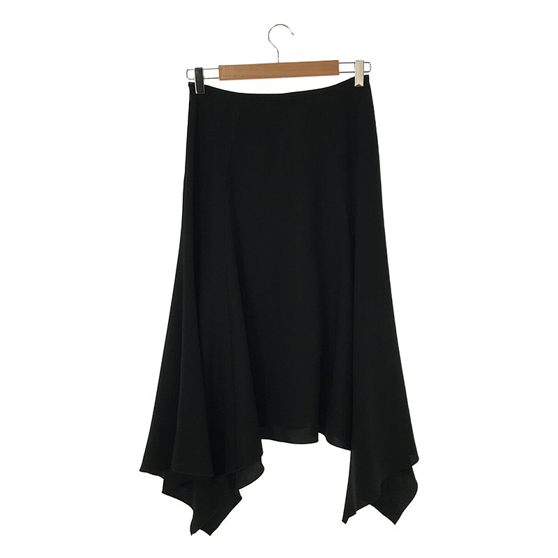 IENA / イエナ ×Naoko Tsuji  バックサテン ランダムフレアースカート