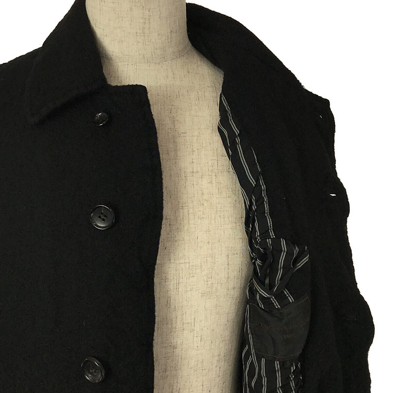COMME des GARCONS HOMME / コムデギャルソンオム 総裏地 ウール 縮絨 シングルコート