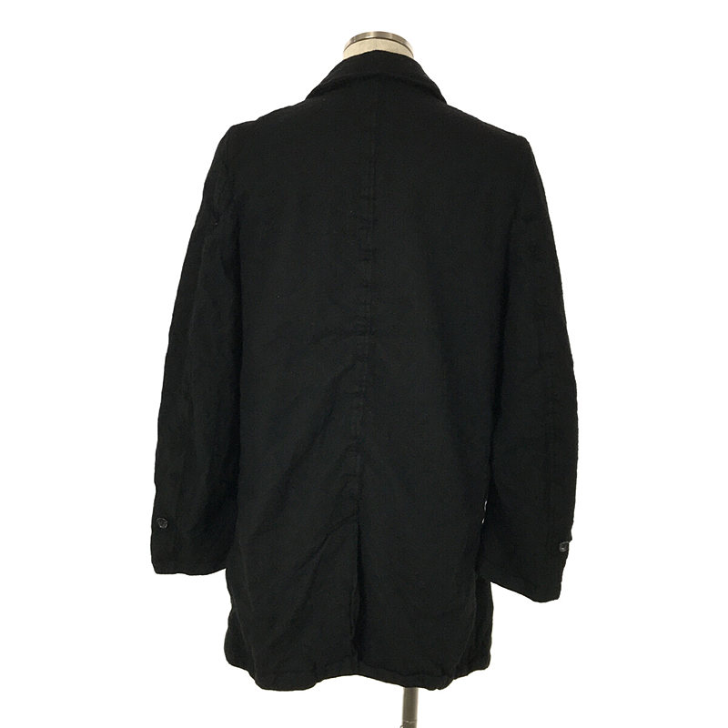 COMME des GARCONS HOMME / コムデギャルソンオム 総裏地 ウール 縮絨 シングルコート