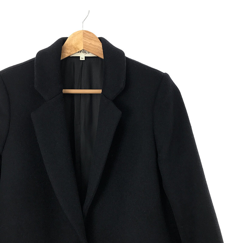 ENFOLD / エンフォルド ウール混 チェスターコート