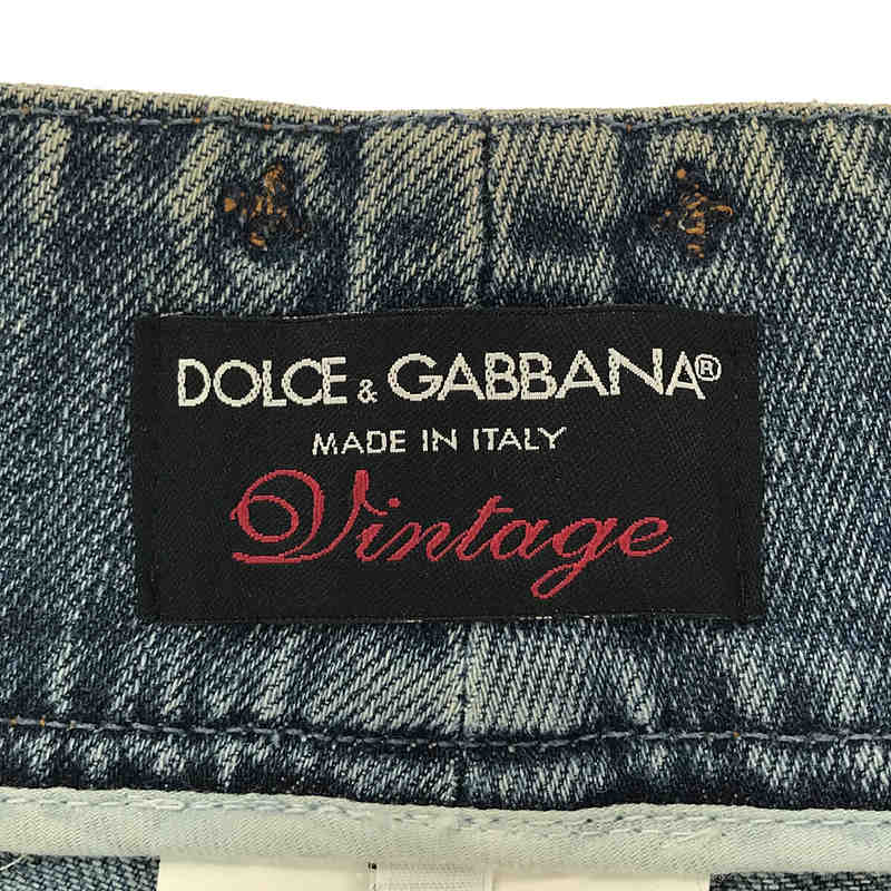 DOLCE＆GABBANA / ドルチェ＆ガッバーナドルガバ Vintage ダメージ加工 デニムパンツ