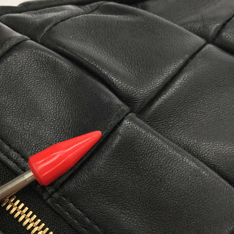 KENJIIKEDA / ケンジイケダ レザー キルティング ハンドバッグ