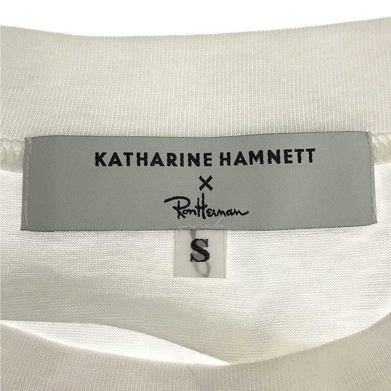 Ron Herman / ロンハーマン × KATHARINE HAMNETT スローガンTシャツ