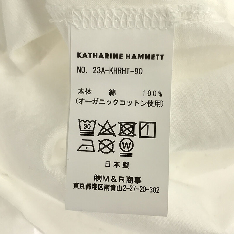 Ron Herman / ロンハーマン × KATHARINE HAMNETT スローガンTシャツ