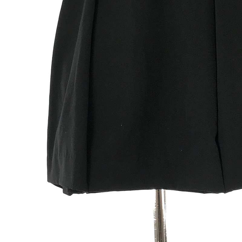 COMME des GARCONS / コムデギャルソン ウール 立体 ボリューム チュニック ワンピース / 吊りスカート