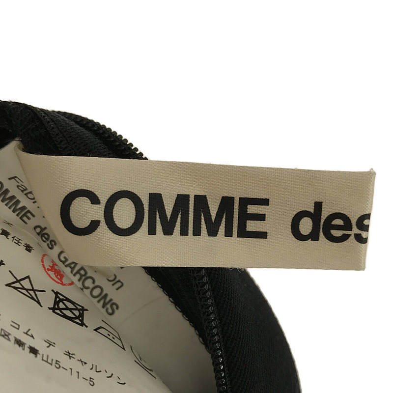 COMME des GARCONS / コムデギャルソン ウール 立体 ボリューム チュニック ワンピース / 吊りスカート