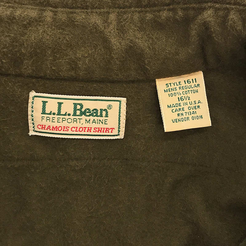 L.L.BEAN / エルエルビーン 70s〜 ヴィンテージ フランネルシャツ