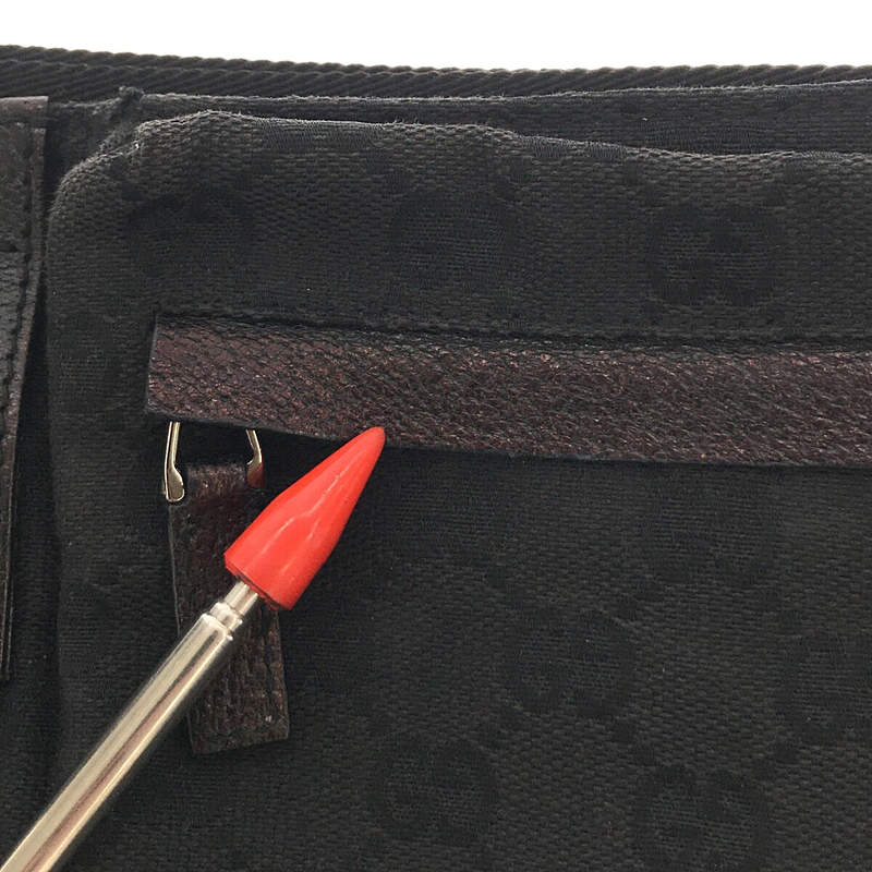 GUCCI / グッチ 28566 GGキャンバス ウエストバッグ ウエストポーチ ボディバッグ