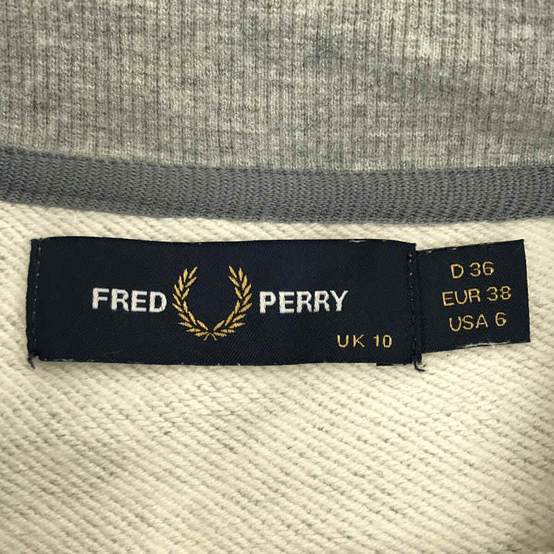 FRED PERRY / フレッドペリー プリーツ切替 スウェット トレーナー