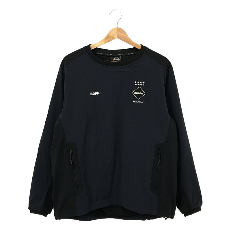 LYCRA TRACK CREWNECK TOP / ライクラ トラック プルオーバー トップス