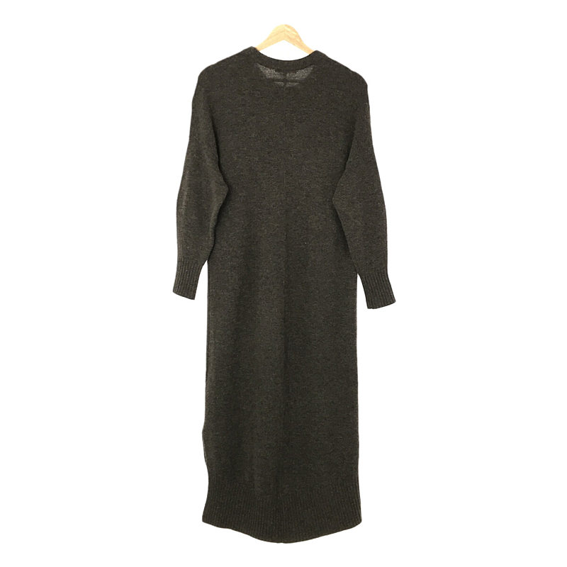 Tomorrowland MACPHEE / トゥモローランドマカフィー ラムカシミヤ クルーネックワンピース