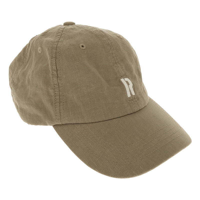 RHC Ron Herman / アールエイチシーロンハーマン リネン Rロゴ キャップ