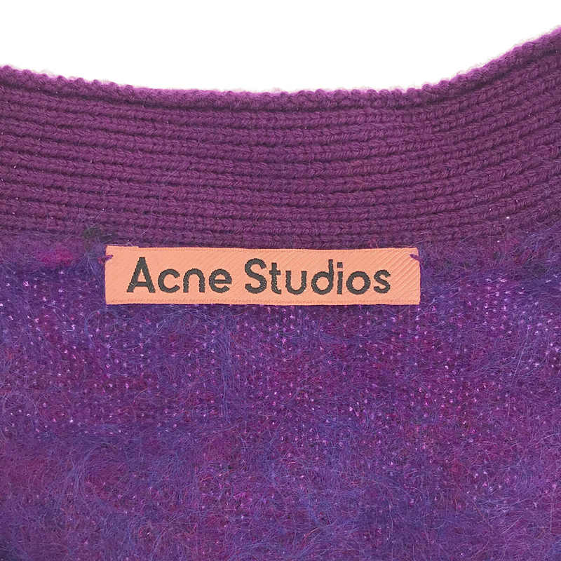 Acne Studios / アクネストゥディオズ Wool Mohair Cardigan / ソフトグリーンメランジ ウールモヘアカーディガン